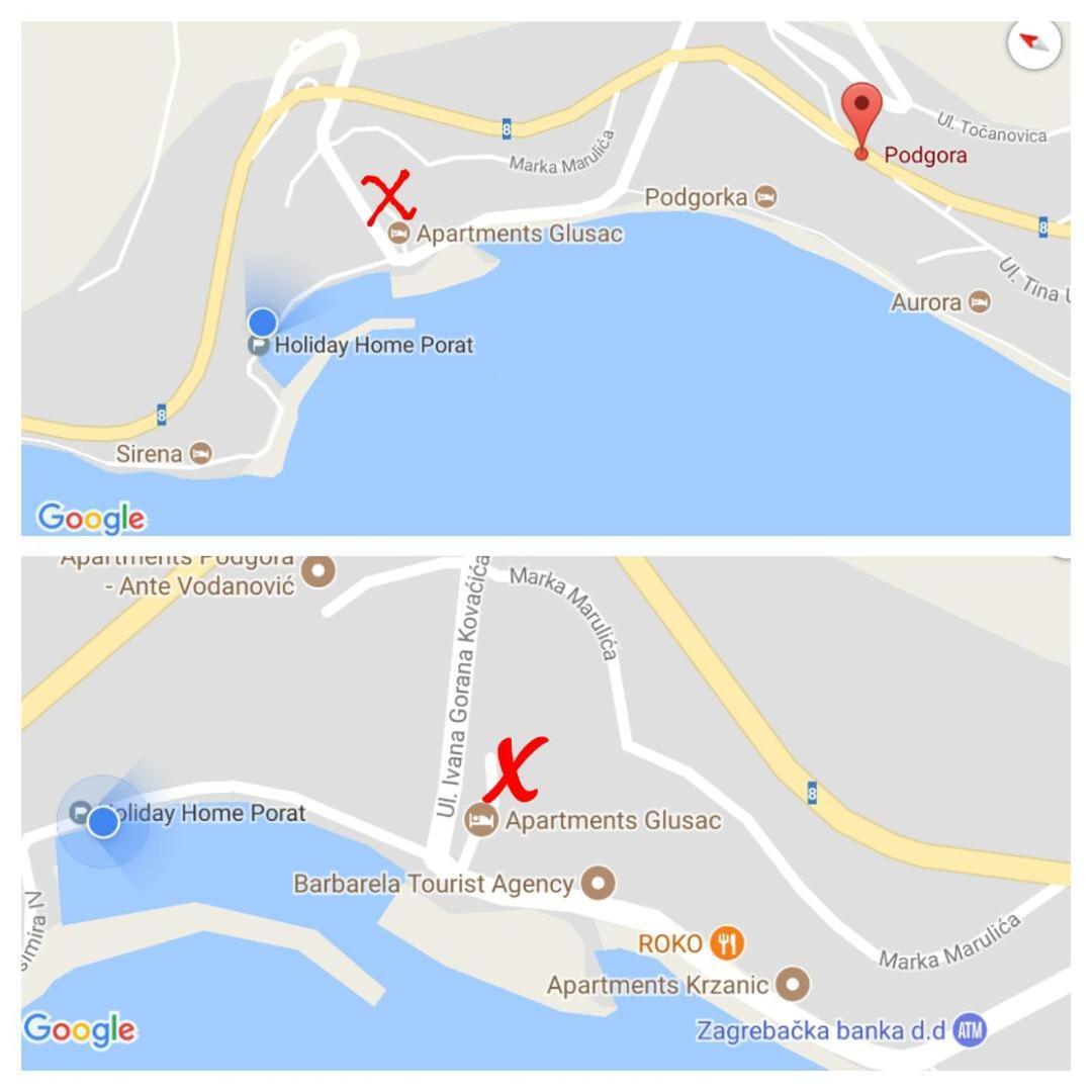 Kornelija 2 Apartment Podgora Ngoại thất bức ảnh